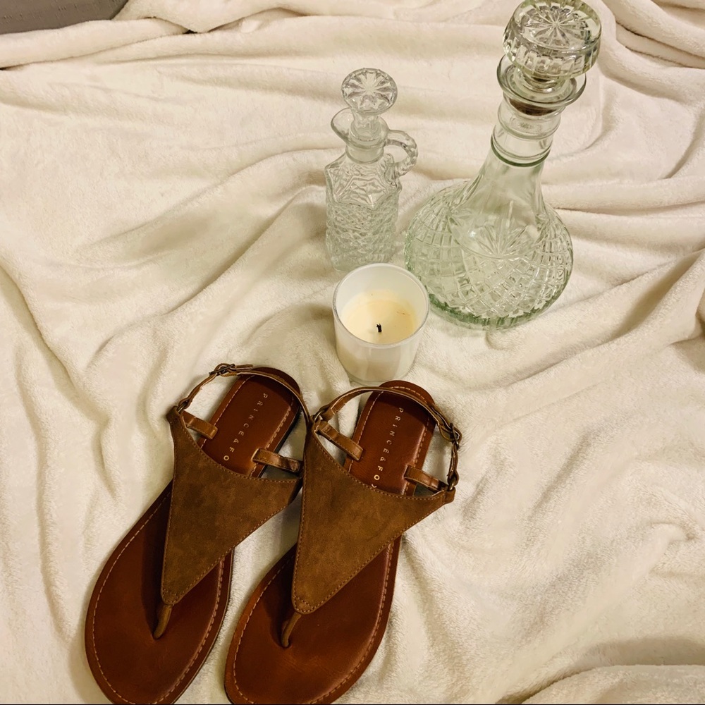 Prince & Fox Brown Sandals